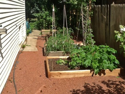 Square Foot Gardening Landscaping Project 