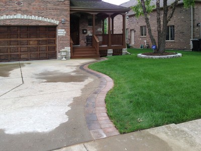 Brick-Paver-Apron-in-Glenview, 2nd view