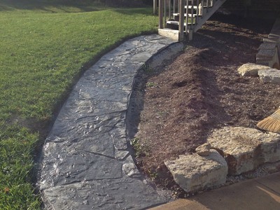 Hardscape Landscaping Project
