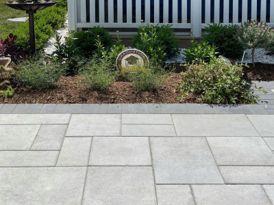 Beacon Hill Smooth paver by Unilock and new landscaping 