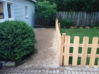 Dog Run   Wrigleyville Landscaping 